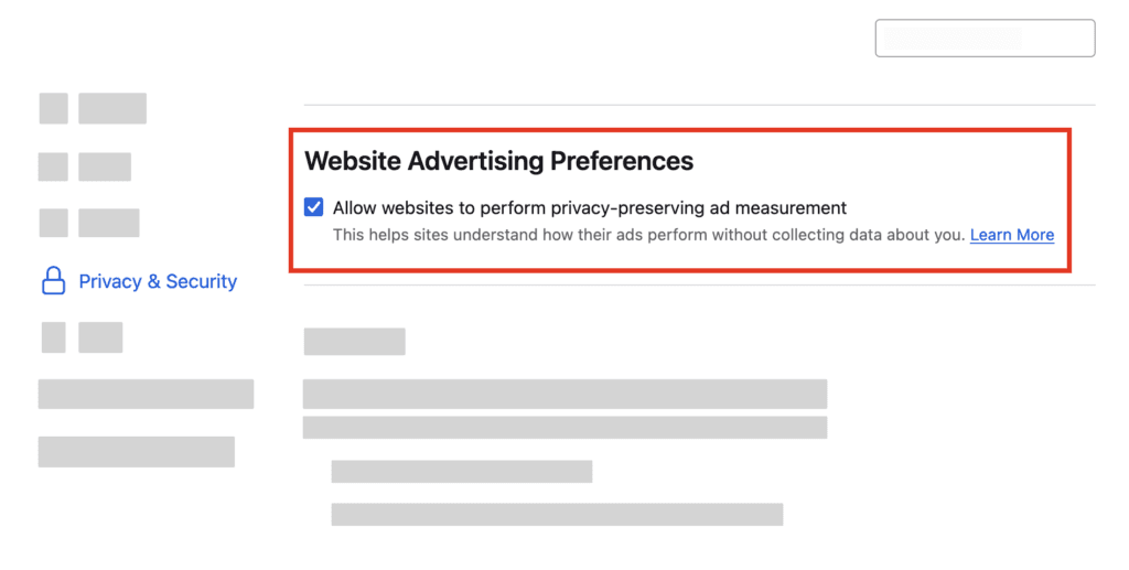 Firefox Privacy-preserving attribution